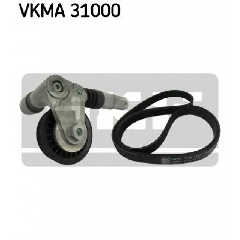 VKMA 31000 SKF Комплект доріжкового ремня (ролик, ремінь)